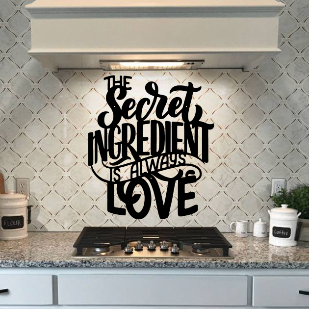 The Secret Ingredient is Love