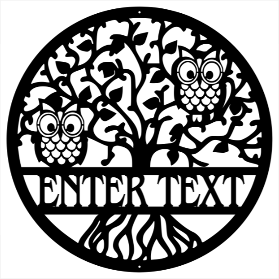 Tree of Life Owl (Personalized)